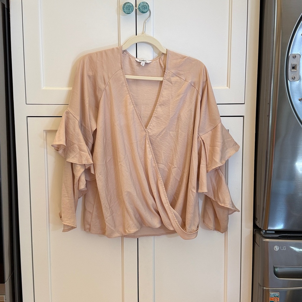 Express Light Pink Blouse